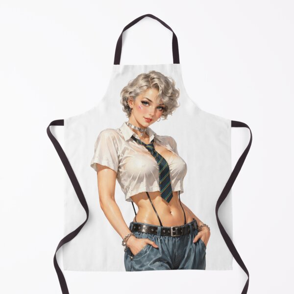 Item preview, Streetwear Cargo Pants Girl Vintage Retro Fantasy Pin Up Art designed and sold by Cosplayvintage.