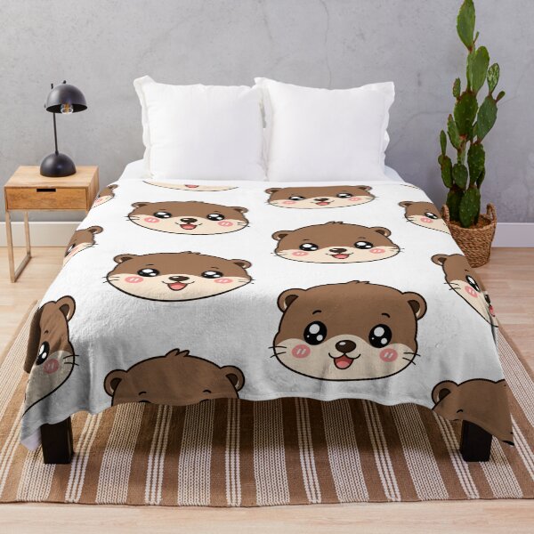Item preview, Cute Kawaii Otter Face designed and sold by Seculinator.