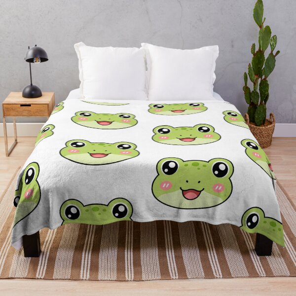 Item preview, Cute Kawaii Frog Face designed and sold by Seculinator.
