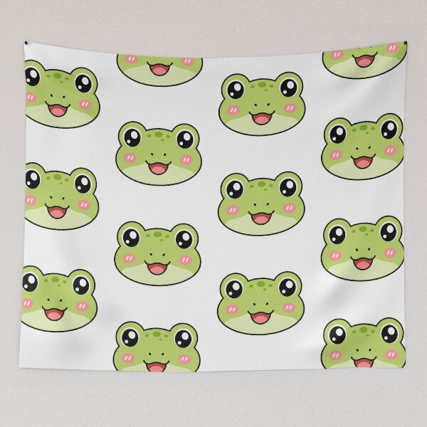 Item preview, Cute Kawaii Frog Face designed and sold by Seculinator.