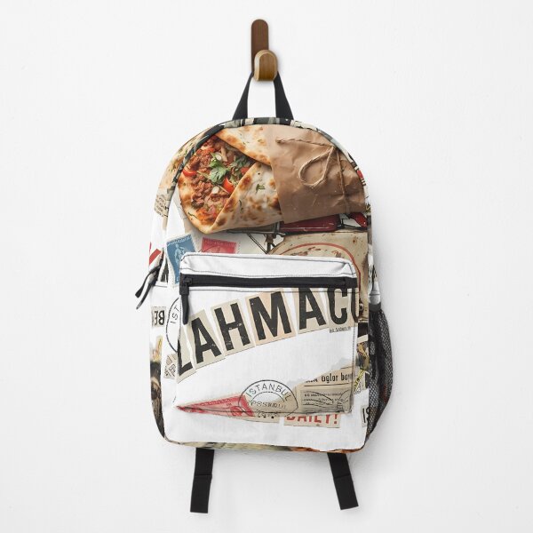 Item preview, Lahmacun Express Vintage Collage Print designed and sold by OzzFrequency.