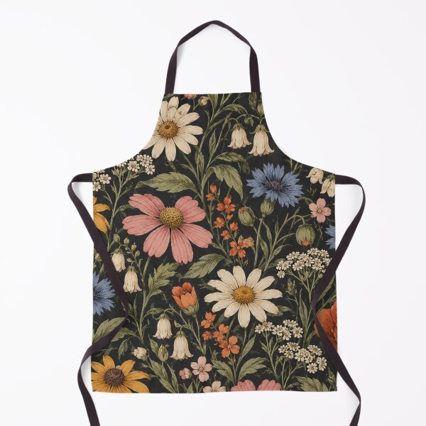 Item preview, Vintage Wildflower Meadow designed and sold by Glottopia.