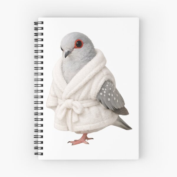 Item preview, Diamond Dove Fluffy Bathrobe designed and sold by Sillytoe.