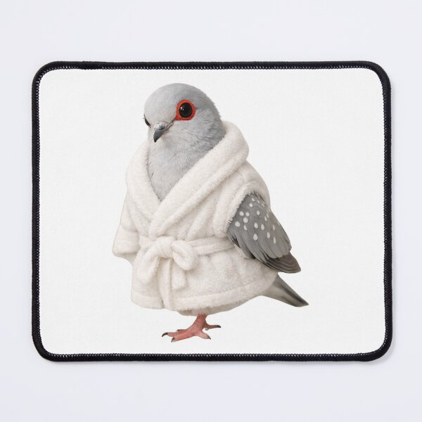 Item preview, Diamond Dove Fluffy Bathrobe designed and sold by Sillytoe.