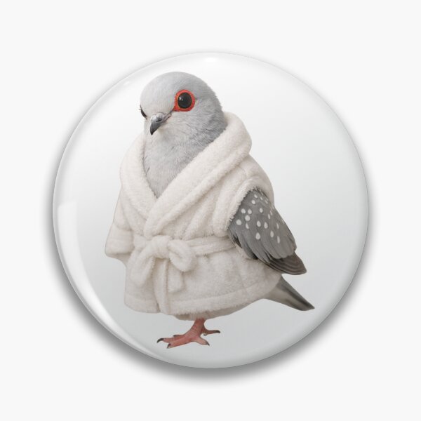 Item preview, Diamond Dove Fluffy Bathrobe designed and sold by Sillytoe.
