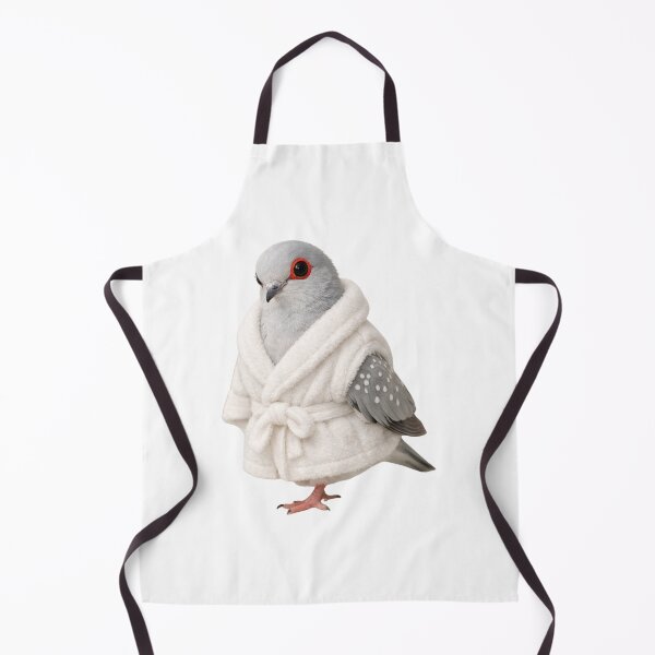 Item preview, Diamond Dove Fluffy Bathrobe designed and sold by Sillytoe.