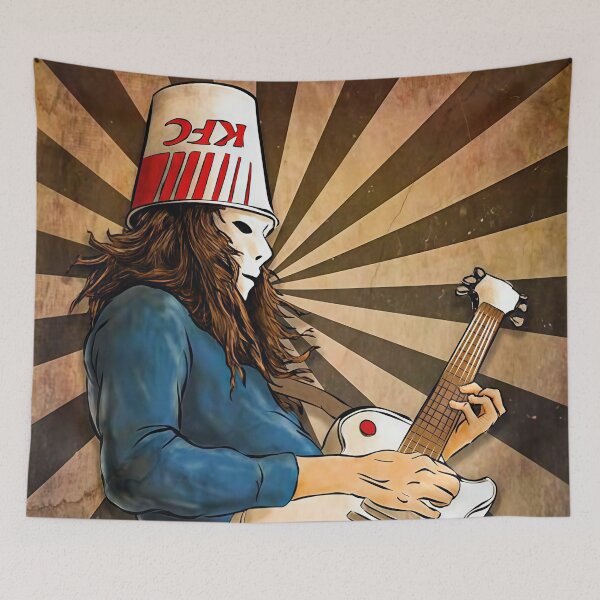 Item preview, buckethead tour 2027/2028 abaikan designed and sold by elenjacks.