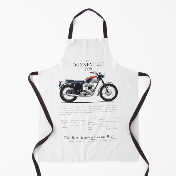 Item preview, Vintage Bonneville T Motorcycle Advertisement Classic Retro Design designed and sold by Samrat Roy.