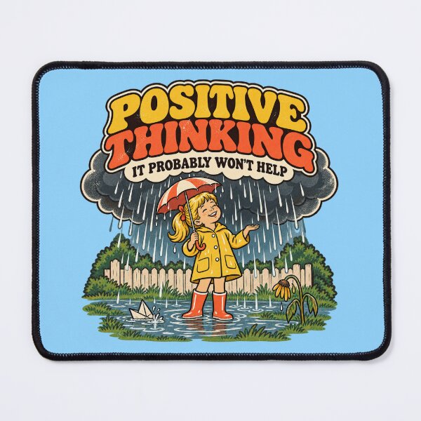 Item preview, Positive Thinking — It Probably Won’t Help designed and sold by OriginalGamer55.