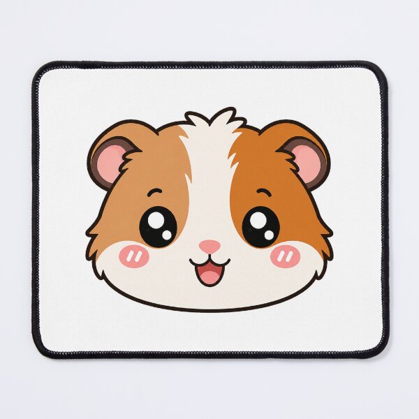 Item preview, Cute Kawaii Guinea Pig Face designed and sold by Seculinator.