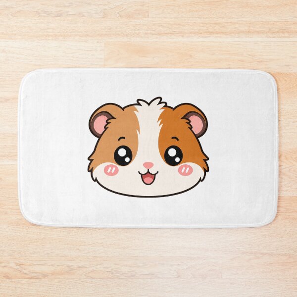 Item preview, Cute Kawaii Guinea Pig Face designed and sold by Seculinator.