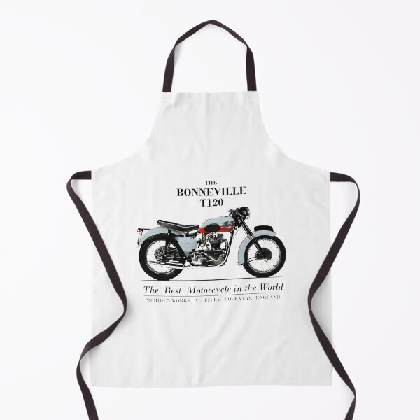 Item preview, Vintage Bonneville Motorcycle Advertisement Classic Retro Design designed and sold by Samrat Roy.