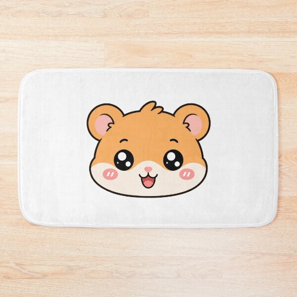 Item preview, Cute Kawaii Hamster Face designed and sold by Seculinator.