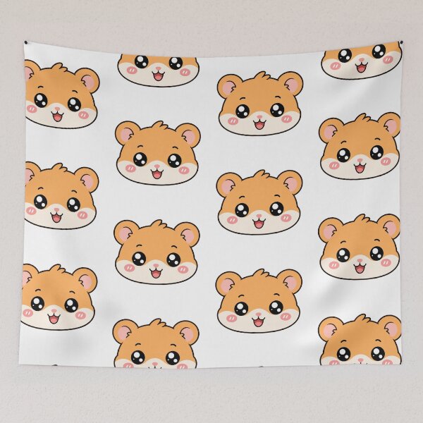 Item preview, Cute Kawaii Hamster Face designed and sold by Seculinator.