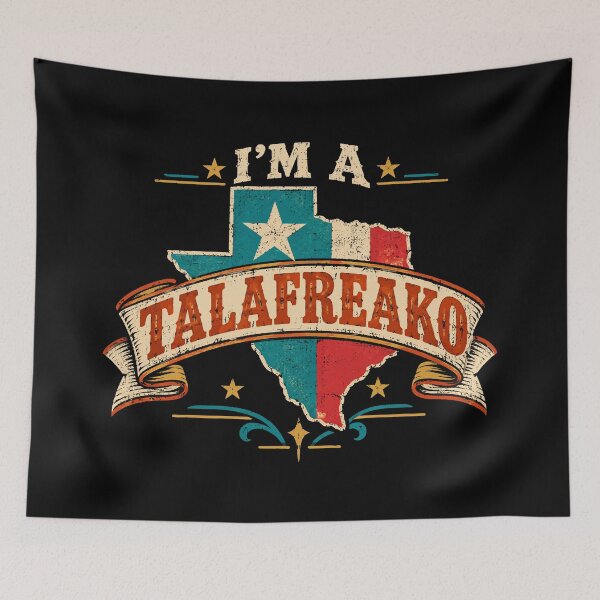 Item preview,  I’m a Talafreako Texas Ribbon Banner designed and sold by Uglyandcute.