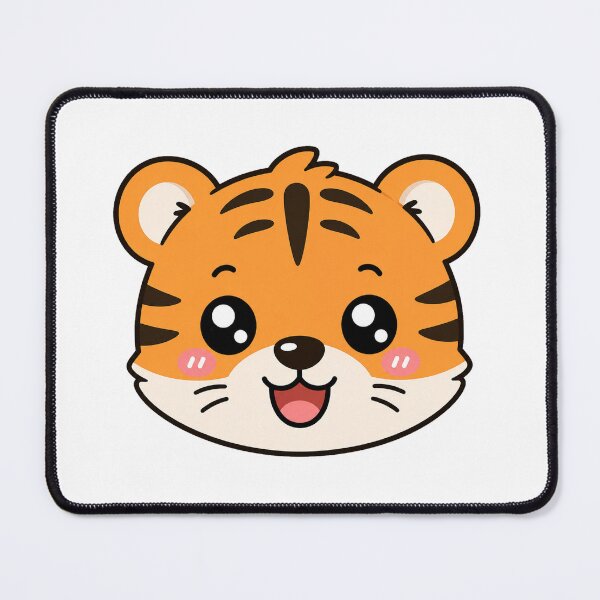 Item preview, Cute Kawaii Tiger Face designed and sold by Seculinator.