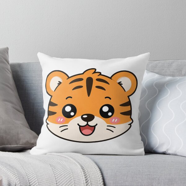 Item preview, Cute Kawaii Tiger Face designed and sold by Seculinator.