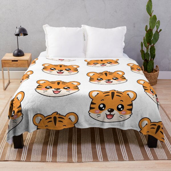 Item preview, Cute Kawaii Tiger Face designed and sold by Seculinator.