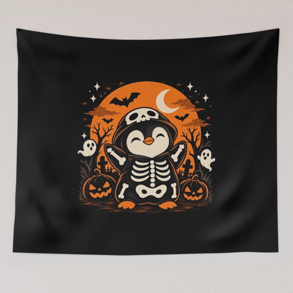 Item preview, Panda skeleton halloween designed and sold by Konvero.