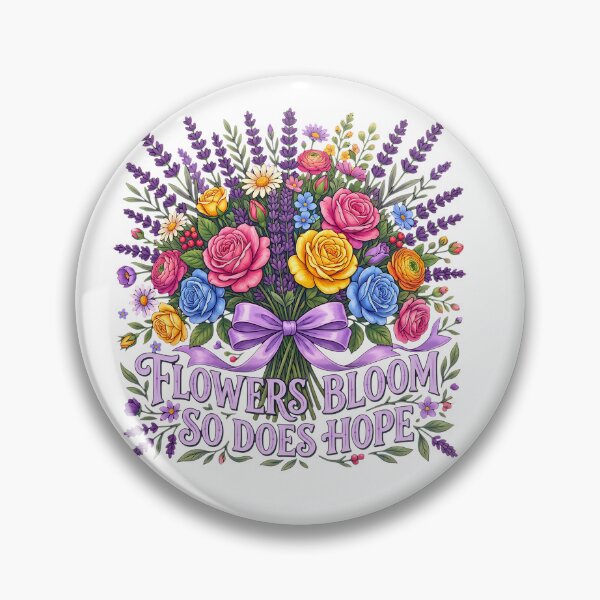 Item preview, Flowers Bloom So Does Hope designed and sold by SABEHAT.