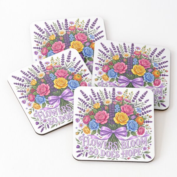 Item preview, Flowers Bloom So Does Hope designed and sold by Afnan Store.