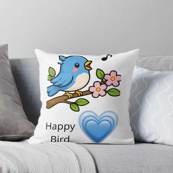 Item preview, Happy Blue Bird Singing  designed and sold by Artbyme12.