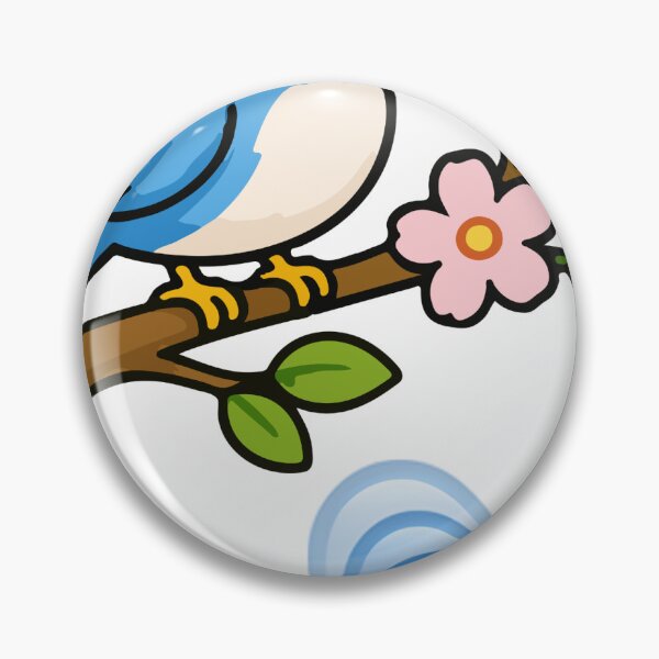Item preview, Happy Blue Bird Singing  designed and sold by Artbyme12.