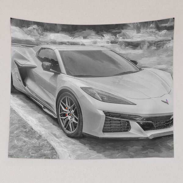 Item preview, 2023 Silver Z06 Corvette Stingray C8 designed and sold by RichFrancoCars.