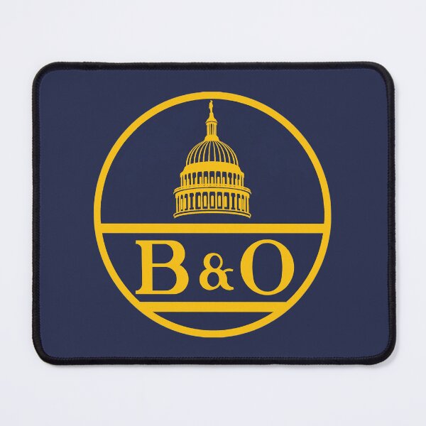 Item preview, Baltimore and Ohio - Gold and Blue designed and sold by Trains-and-Rail.