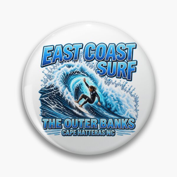 Artikelvorschau, Surfen an der Ostküste – Die Outer Banks – Cape Hatteras, North Carolina entworfen und verkauft von JBDesigns21.