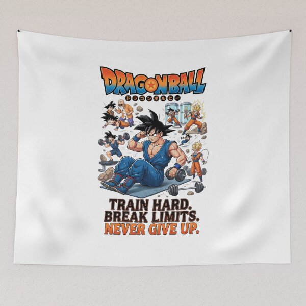 Item preview, Anime Warrior Gym Motivation Training Workout designed and sold by FreakToons.