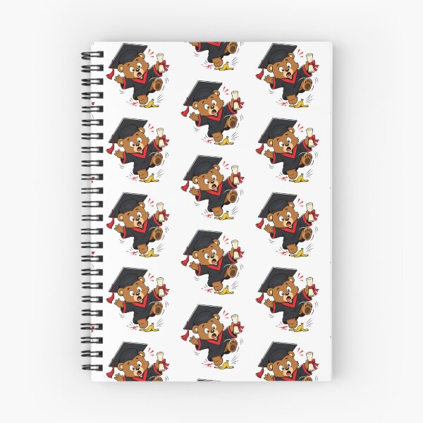 Item preview, Funny Graduation Bear – Cute Graduate Slipping on Banana Peel designed and sold by Nubian Style.