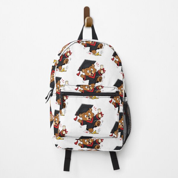 Item preview, Funny Graduation Bear – Cute Graduate Slipping on Banana Peel designed and sold by Nubian Style.