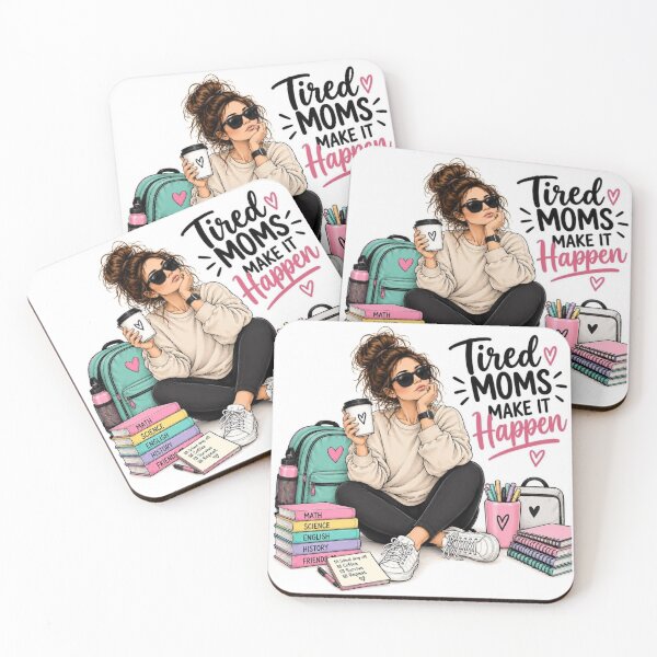 Item preview, Tired Moms Make It Happen designed and sold by VeraLuta.