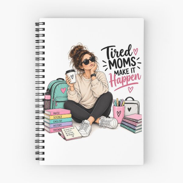 Item preview, Tired Moms Make It Happen designed and sold by VeraLuta.