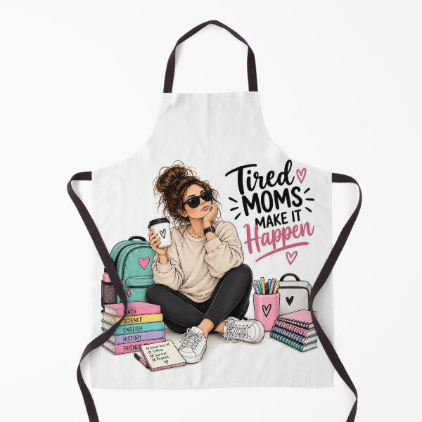 Item preview, Tired Moms Make It Happen designed and sold by VeraLuta.