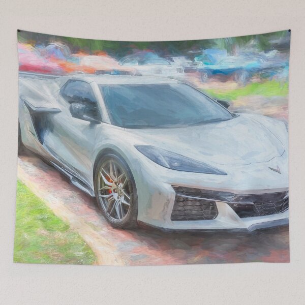 Item preview, 2023 Silver Z06 Corvette Stingray C8 designed and sold by RichFrancoCars.