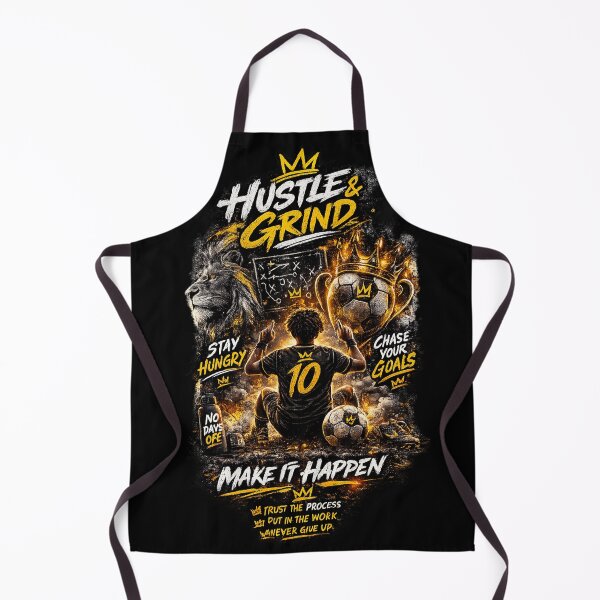 Item preview, Hustle Grind Football Motivation designed and sold by LegendCourt.