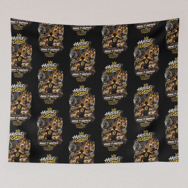 Item preview, Hustle Grind Football Motivation designed and sold by LegendCourt.