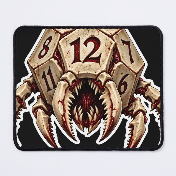 Item preview, Ivory Spider Maw Die designed and sold by PigeonVerse.