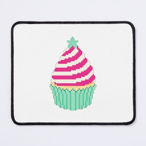 Item preview, Cute Pink Pixel Cupcake designed and sold by STOXT.
