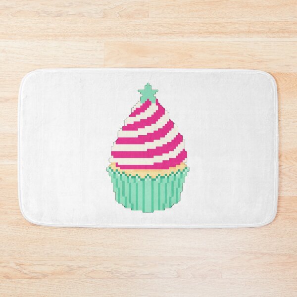 Item preview, Cute Pink Pixel Cupcake designed and sold by STOXT.