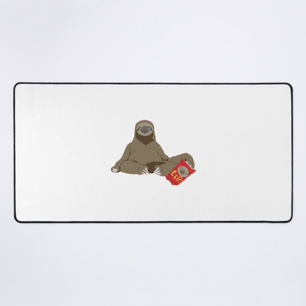 Item preview, Cute Sloth Enjoying Munchies Lazy Animal Lover Design designed and sold by Customize Shirts.