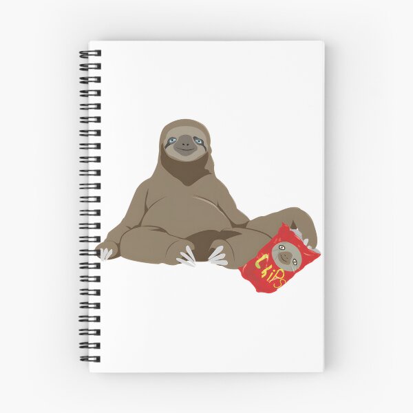 Item preview, Cute Sloth Enjoying Munchies Lazy Animal Lover Design designed and sold by Customize Shirts.