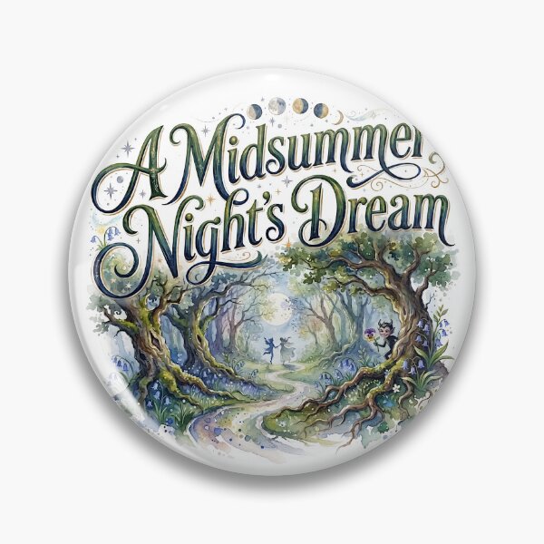 Item preview, A Midsummer Night's Dream - Whimsical Theater Art designed and sold by Lyric Vault - Rock on.