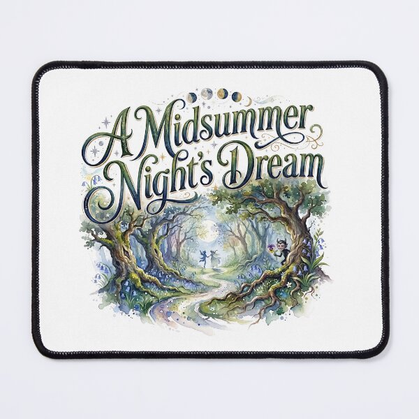 Item preview, A Midsummer Night's Dream - Whimsical Theater Art designed and sold by Lyric Vault - Rock on.
