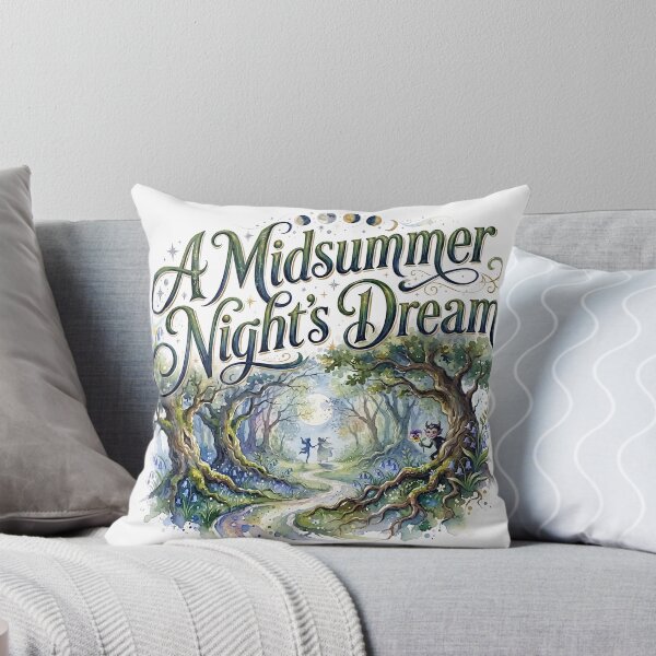 Item preview, A Midsummer Night's Dream - Whimsical Theater Art designed and sold by Lyric Vault - Rock on.