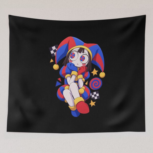 Item preview, Cute Pomni – The Amazing Digital Circus Chibi Design designed and sold by Rosteri.