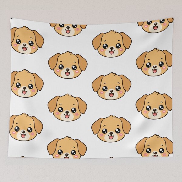 Item preview, Cute Kawaii Puppy Face designed and sold by Seculinator.