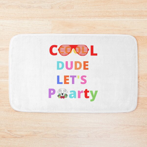 Item preview, Dodlife Cool Dude Let's Party Fun Graphic Design for Celebration and Good Vibes designed and sold by TAREEART.
